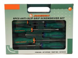 Набор отверток стержневых ANTI-SLIP GRIP, 8 предметов Jonnesway D71PP08S