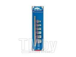 Набор торцевых головок KING TONY 3/8", TORX Е-стандарт, E8-E18, 6 предметов 3106PR