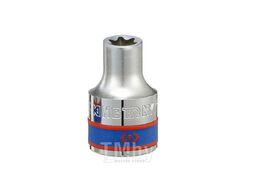 Головка торцевая KING TONY TORX Е-стандарт 1/2", E10, L = 37 мм 437510M