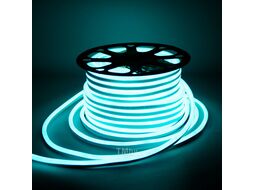 Лента светодиодная 8Вт 2835/120-SMD 220В 200лм/м 6000К NEON (8х16мм) IP67 (уп.50м) GAUSS 311000308
