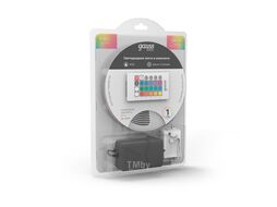 Лента светодиодная Basic 6Вт/м 12В 390lm/м IP20 RGB в комплекте (уп.5м) Gauss BT012