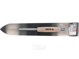 Гладилка 500мм острая стальная Yato YT-5212