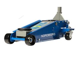 Домкрат подкатной 3 тонн 120-450 мм с резиновой насадкой NORDBERG N32030