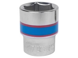 Головка торцевая стандартная шестигранная KING TONY 3/8", 17 мм 333517M