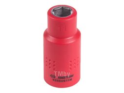 Головка торцевая диэлектрическая шестигранная 1/2", 11 мм KING TONY 4335VE11M