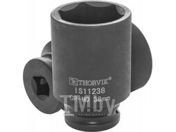 Головка торцевая ударная глубокая 1/2"DR, 38 мм Thorvik IS11238