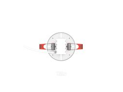 Светильник светодиодный Elementary Adjustable Frameless FL 9Вт 4000К 800лм d85мм монтаж 55-75 кругл. встраив. GAUSS 9034460209