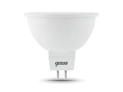 Лампа светодиодная Black 7Вт MR16 4100К нейтр. бел. GU5.3 630лм GAUSS 101505207