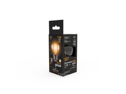 Лампа светодиодная филаментная Filament 11Вт шар 2700К тепл. бел. E27 810лм GAUSS 105802111