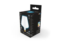 Лампа светодиодная филаментная Filament 9Вт V160 4100К нейтр. бел. E27 890лм milky GAUSS 1016802209