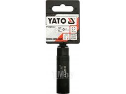 Головка свечная 3/8" 14мм L63мм CrV Yato YT-38510