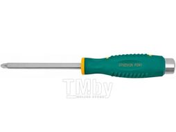 Отвертка стержневая POZIDRIV® , ударная, силовая под ключ, PZ3x125 Jonnesway D70Z3125