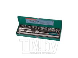 Набор головок торцевых 1/2"DR, 11-32 мм, 19 предметов Jonnesway S04H419S