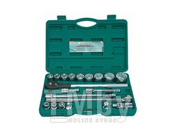 Набор головок торцевых 3/4"DR, 19-50 мм, 21 предмет Jonnesway S04H6321S