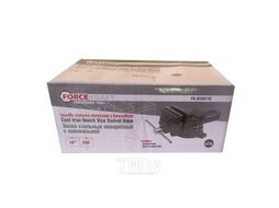 Тиски стальные поворотные с наковальней 10"-250мм FORCEKRAFT FK-6540110