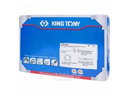 Набор ключей накидных и рожковых 15пр. (8х10-22х24) в лотке King Tony 9-90315MR