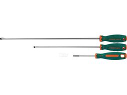 Отвертка стержневая шлицевая ANTI-SLIP GRIP, SL4.0х150 мм JONNESWAY D71S4150