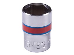 Головка торцевая стандартная шестигранная 1/4", 15/32", дюймовая KING TONY 233515S