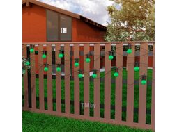 Гирлянда светодиодная "Белт Лайт" "Holiday" 7.7м несменные 10LED зел. IP44 GAUSS HL061