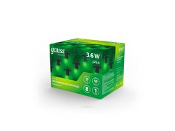 Гирлянда светодиодная "Белт Лайт" "Holiday" 7.7м несменные 10LED зел. IP44 GAUSS HL061