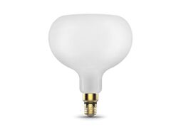 Лампа светодиодная филаментная Filament 10Вт A190 4100К нейтр. бел. E27 890лм диммир. milky GAUSS 1017802210-D