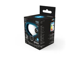 Лампа светодиодная филаментная Filament 10Вт A190 4100К нейтр. бел. E27 890лм диммир. milky GAUSS 1017802210-D
