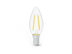 Лампа светодиодная филаментная Filament 7Вт Свеча 4100К E14 580лм (уп.3шт) GAUSS 103901207T