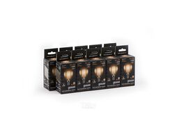 Лампа светодиодная филаментная Filament 7Вт шар 2700К тепл. бел. E14 550лм GAUSS 105801107