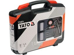 Вакуумный насос с аксессуарами (22пр.) Yato YT-0674