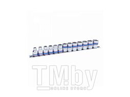 Набор торцевых головок KING TONY 3/8", шестигранные, 7-19 мм, 13 предметов 3513MR