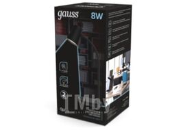 Светильник светодиодный Qplus 8Вт 4000К 600лм 170-265В настольный диммир. черн. GAUSS GT6032