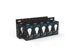 Лампа светодиодная Black 16Вт A60 6500К холод. бел. E27 1520лм GAUSS 102502316