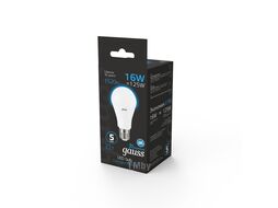 Лампа светодиодная Black 16Вт A60 6500К холод. бел. E27 1520лм GAUSS 102502316