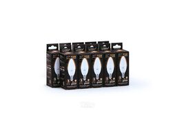 Лампа светодиодная Black 9.5Вт свеча 3000К тепл. бел. E14 890лм GAUSS 103101110