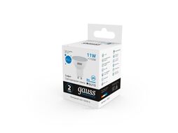 Лампа светодиодная Elementary 11Вт MR16 6500К холод. бел. GU10 850лм GAUSS 13631