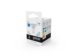 Лампа светодиодная Elementary 11Вт MR16 6500К холод. бел. GU10 850лм GAUSS 13631