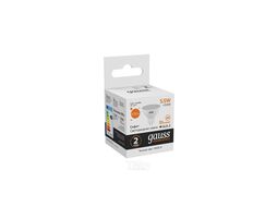Лампа светодиодная Elementary 5.5Вт MR16 3000К тепл. бел. GU5.3 430лм GAUSS 13516