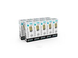 Лампа светодиодная Elementary 5Вт 4100К G4 400лм 12В силикон GAUSS 18725