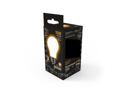 Лампа светодиодная филаментная Filament 10Вт A60 2700К тепл. бел. E27 820лм milky GAUSS 102202110