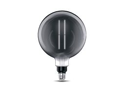 Лампа светодиодная филаментная Vintage Filament Straight 6Вт G200 4000К нейтр. бел. E27 330лм 200х283мм Gray GAUSS 154802205