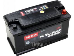 Аккумулятор PATRON POWER 12V 100AH 850A ETN 0(R+) B13 353x175x190mm 21,6kg PATRON PB100-850R