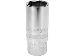 Головка торцевая свечная, 21 мм, 1/2 inch YATO YT-12541