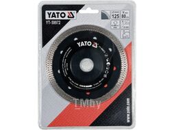 Круг алмазный для плитки 125x22.2x1.6мм Yato YT-59972