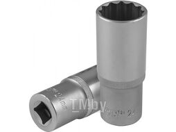 Головка торцевая глубокая 12-гранная 1/2"DR, 24 мм Jonnesway S04HD4724