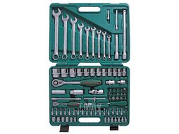 Набор инструмента универсальный 1/4", 1/2"DR, 82 предмета Jonnesway S04H52482S