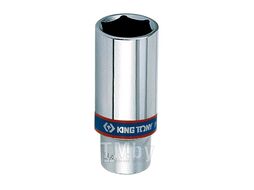 Набор глубоких торцевых головок KING TONY 3/8", шестигранные, 10-19 мм, 8 предметов 3508MR10