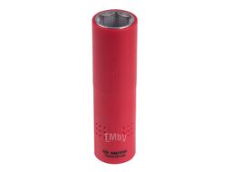 Головка торцевая глубокая диэлектрическая шестигранная 3/8", 14 мм KING TONY 3235VE14M