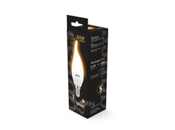 Лампа светодиодная Black 6.5Вт свеча на ветру 3000К тепл. бел. E14 520лм GAUSS 104101107