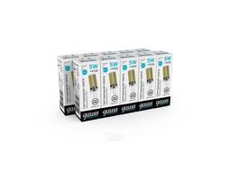 Лампа светодиодная Elementary 5Вт 4100К G4 400лм AC 210-240В силикон GAUSS 18025