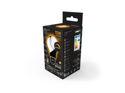 Лампа светодиодная филаментная Filament 10Вт A60 2700К тепл. бел. E27 820лм диммир. milky GAUSS 102202110-D